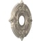 Ekena Millwork Attica PVC Ceiling Medallion (Canopies up to 5"), 13"OD x 3 1/2"ID x 3/4"P, Metallic Silver Metallic CMP13ATCSV - alternate 4